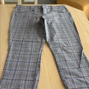Stylish Gray Plaid Pants